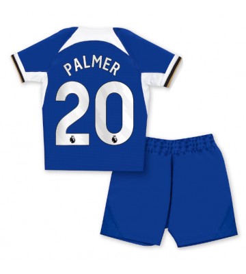 Chelsea Cole Palmer #20 Primera Equipación Niños 2023-24 Manga Corta (+ Pantalones cortos)